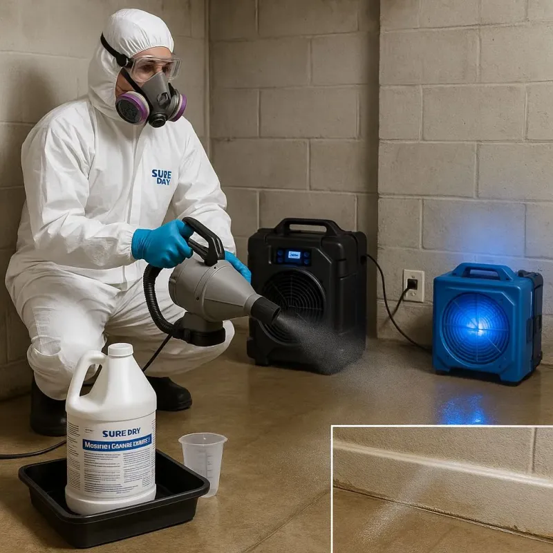 Sanitization and Odor Removal process in Yorkshire, VA